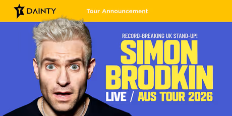 Simon Brodkin Announces 2026 Australian Tour Photo