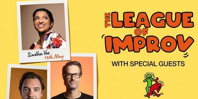 Sindhu Vee, George Fouracres & Marcus Brigstocke Join LEAGUE OF IMPROV at The Ph Photos