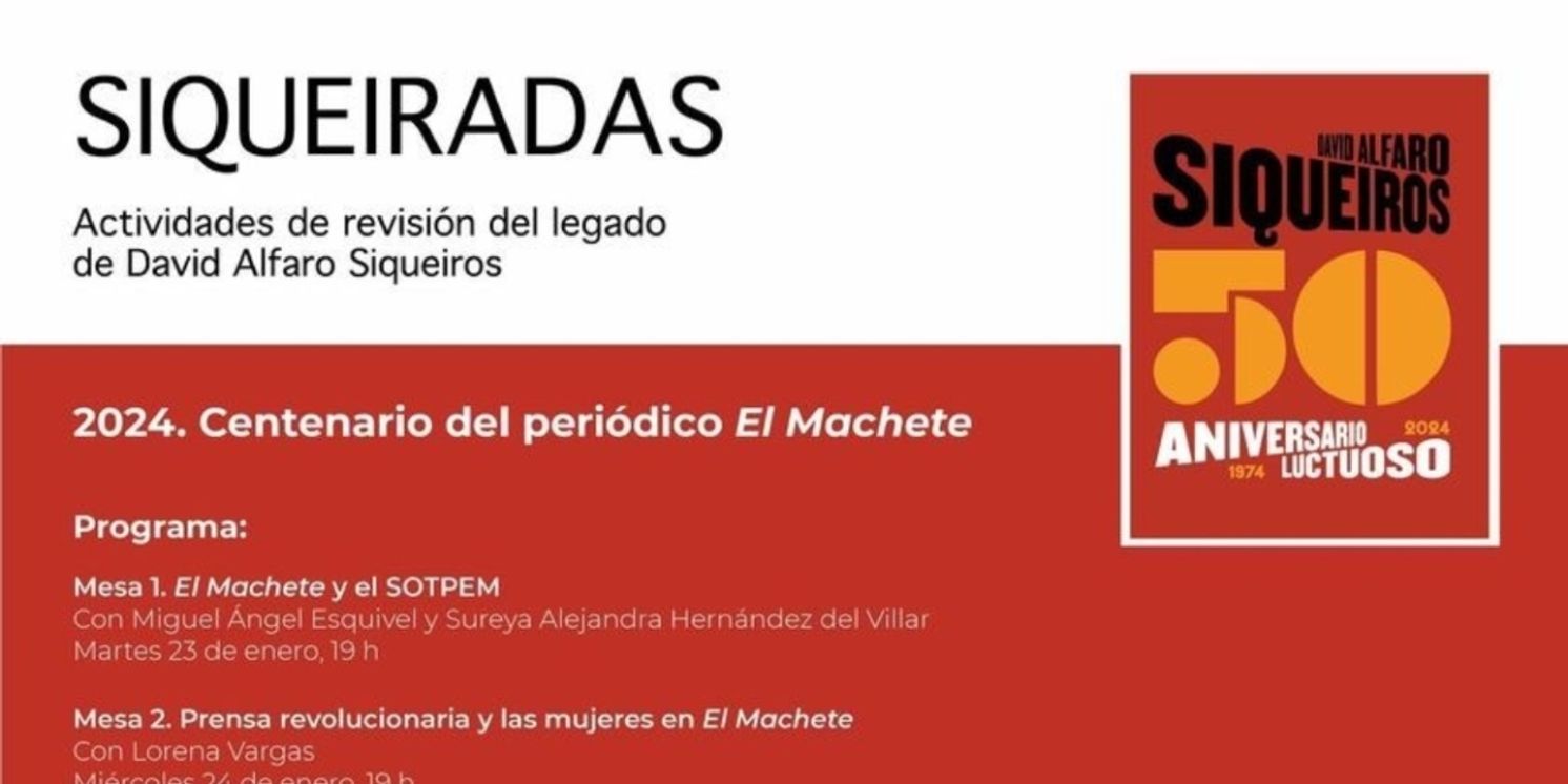 Siqueiradas, Referente Para La Revisión De La Obra Plástica, Pedagógica Y El Trabajo Editorial De David Alfaro  Image