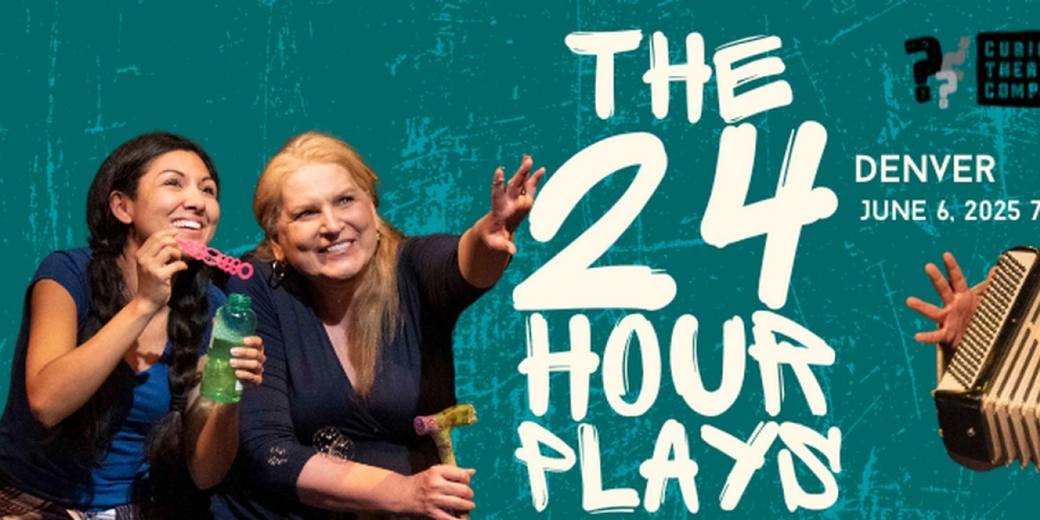 THE 24 HOUR PLAYS Begins At Curious Theatre Company In June  Image