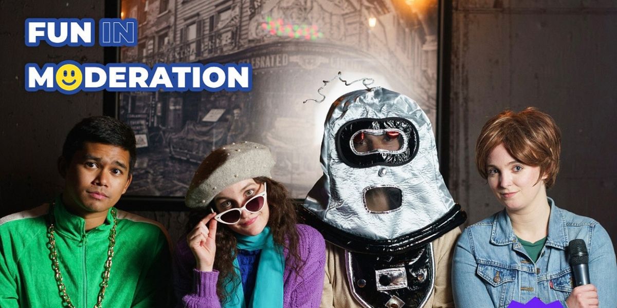 Sketch Comedy Team Fun In Moderation Takes the Stage At Caveat, November 28