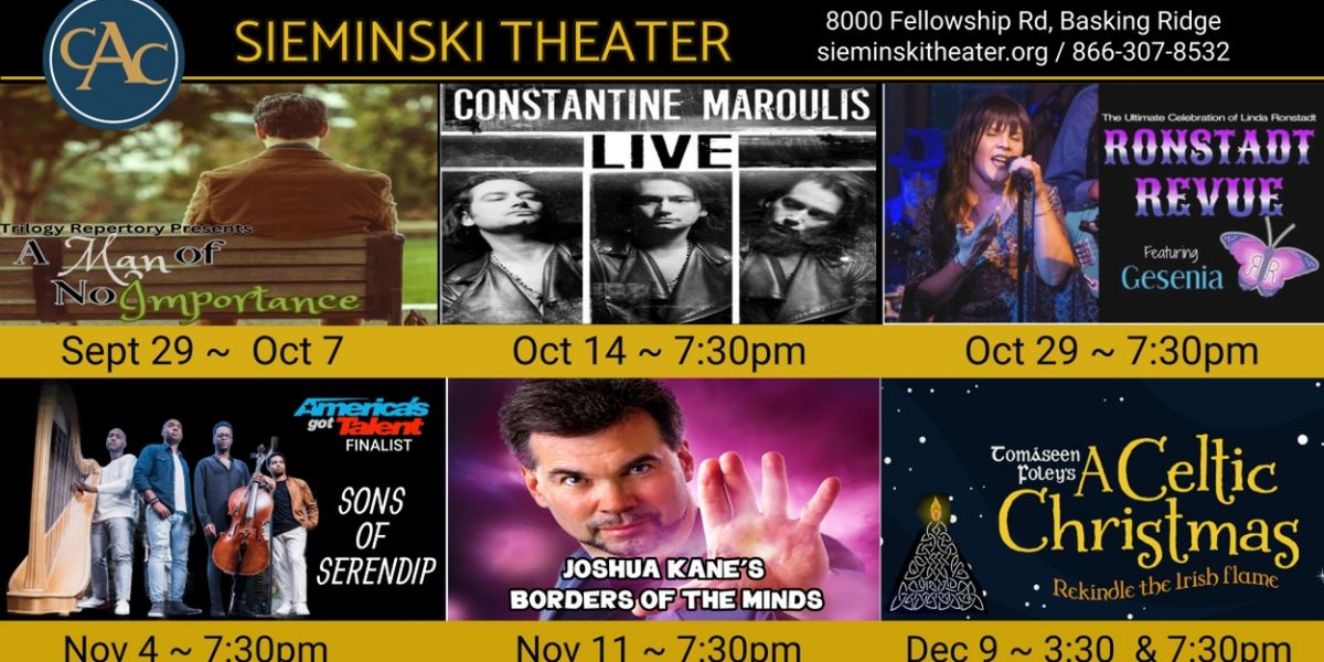 Somerset County's Newest Theater Announces Fall Season
