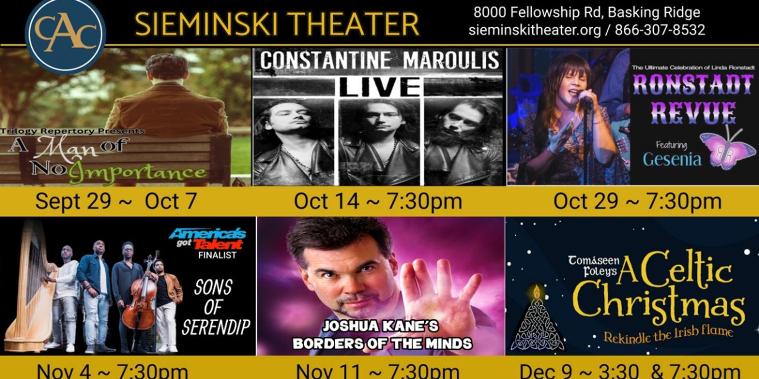 Somerset County's Newest Theater Announces Fall Season  Image