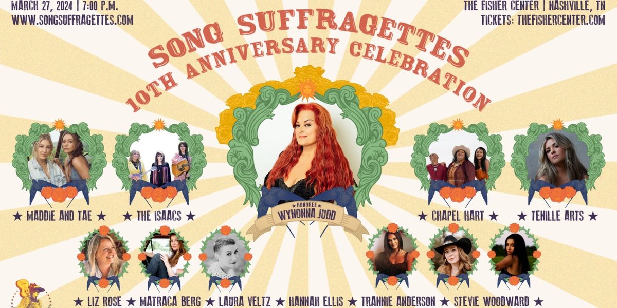 Song Suffragettes Adds Hannah Ellis & More to Wynonna Judd Celebration
