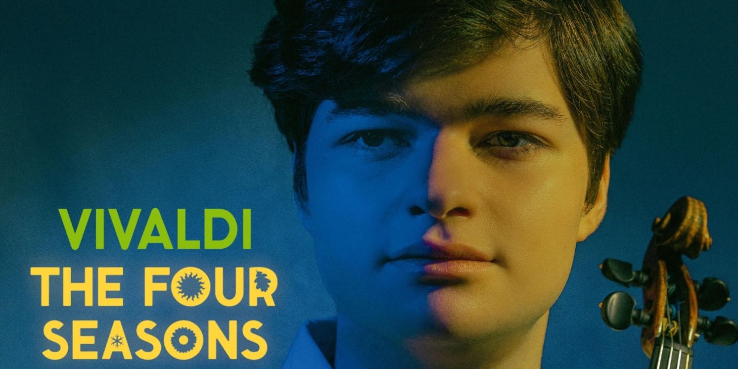 Sony Classical to Release 'VIVALDI: THE FOUR SEASONS,' New Album From Violinist Luka Faulisi  Image