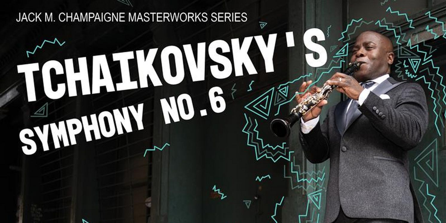 South Bend Symphony to Present Tchaikovsky's PATHETIQUE With Guest Clarinetist Anthony McGill  Image