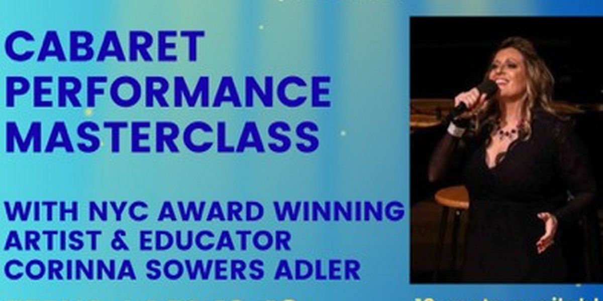 South Florida Cabaret Singers to Host Teen Master Class with Corinna Sowers Adler