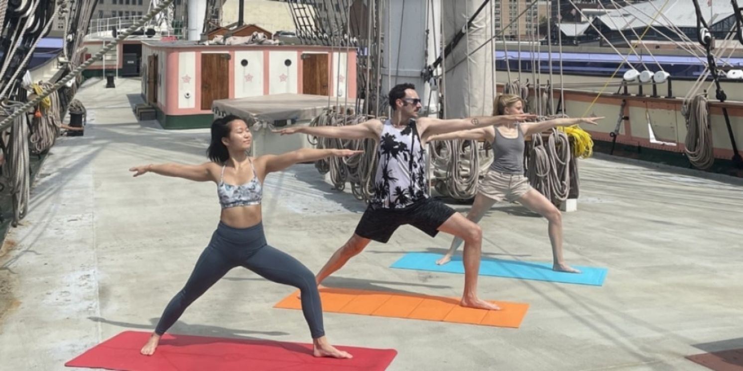 South Street Seaport Museum to Present Monthly Vinyasa On A Vessel  Image