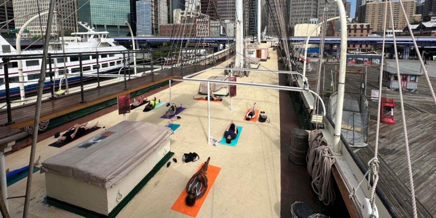 South Street Seaport Museum to Present Vinyasa On A Vessel  Image