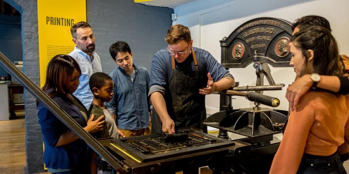 South Street Seaport Museum Bowne & Co. Announces Opportunities To Explore Letterpress Printing In Action