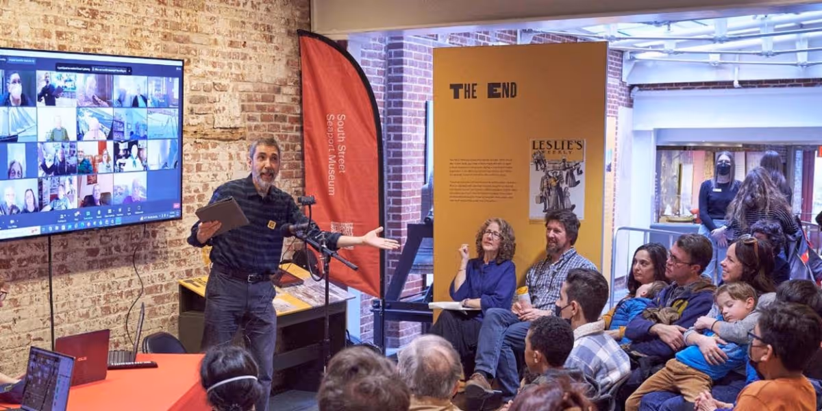 South Street Seaport Museum Hosts Free Monthly Sing-Alongs: Sea Chanteys and Maritime Music Online and In-Person This Weekend