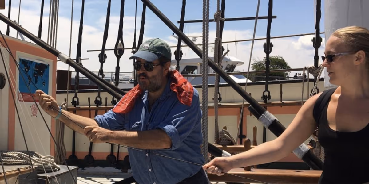 South Street Seaport Museum Hosts New Free Monthly Series 'Sea Chanteys For Work At Sea' On The 1885 Tall Ship Wavertree