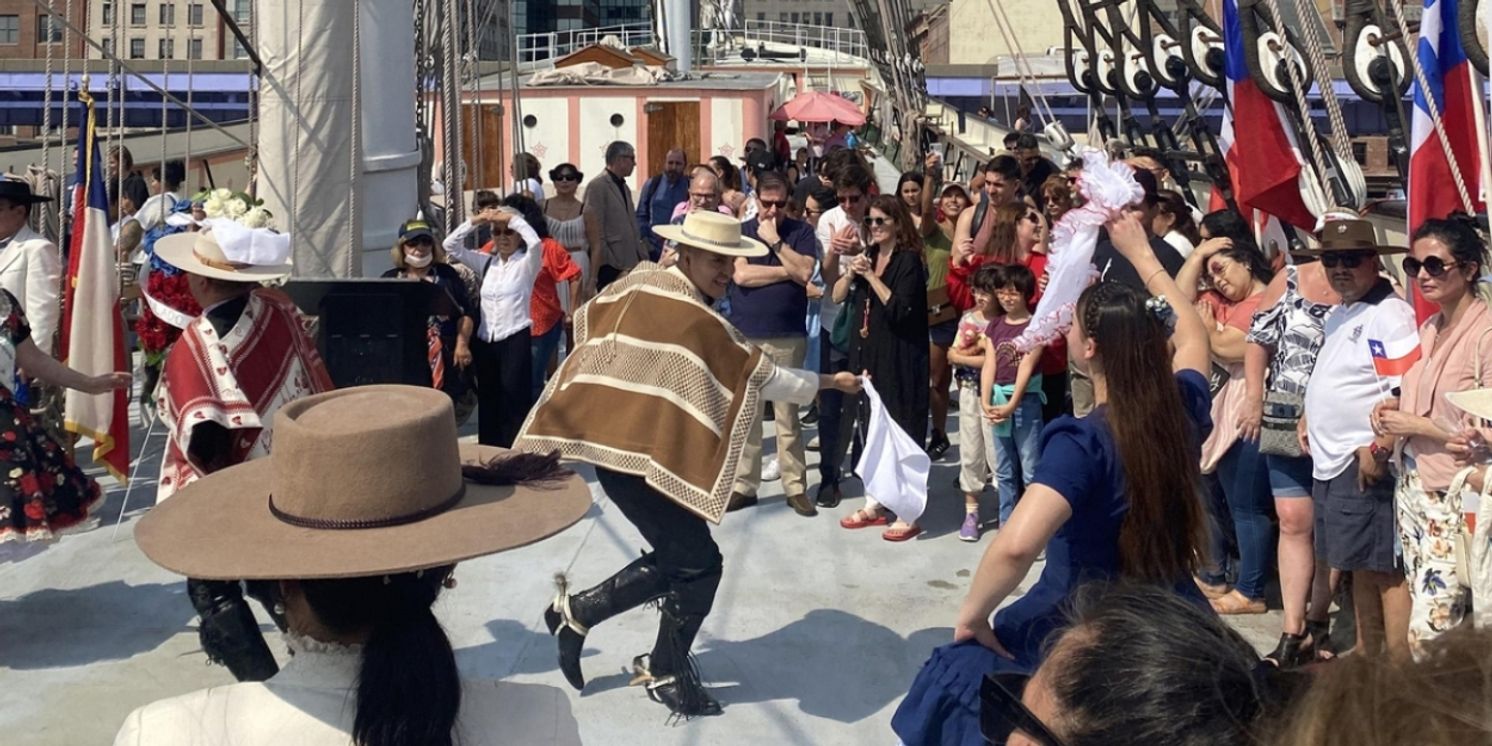 South Street Seaport Museum to Host Fiestas Patrias, a Chilean Independence Day Celebration on the Tall Ship Wavertree  Image