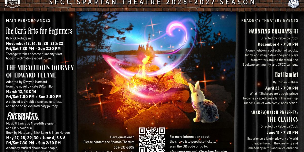 Spartan Theatre Reveals 59th Season at Spokane Falls Community College
