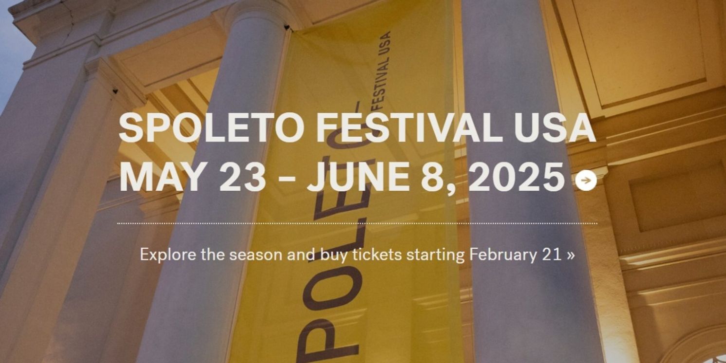 Spoleto Festival USA Announces 2025 Season  Image
