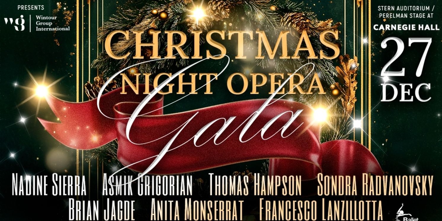 Spotlight: CHRISTMAS NIGHT OPERA at Carnegie Hall  Image