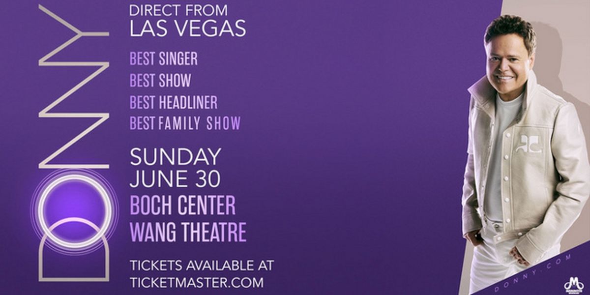 Spotlight: DONNY OSMOND at Boch Center Wang Theatre