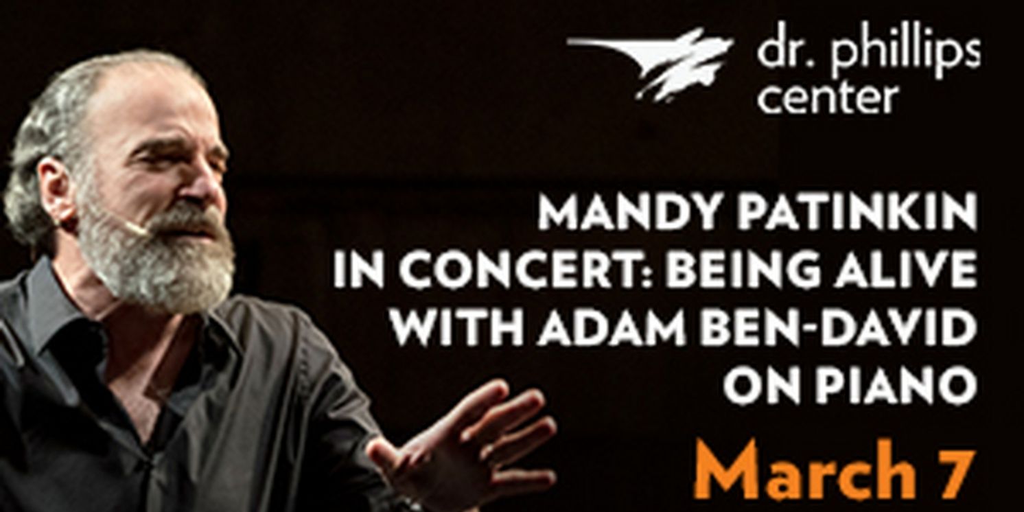 Spotlight: MANDY PATINKIN LIVE at Dr. Phillips Center  Image