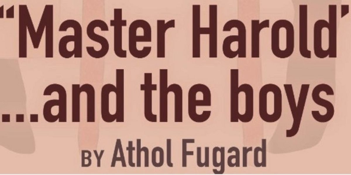 Spotlight: “MASTER HAROLD”…AND THE BOYS at The North Salem Community Center