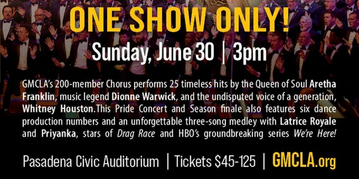 Spotlight: SOLID GOLD: ARETHA, DIONNE, & WHITNEY at The Pasadena Civic