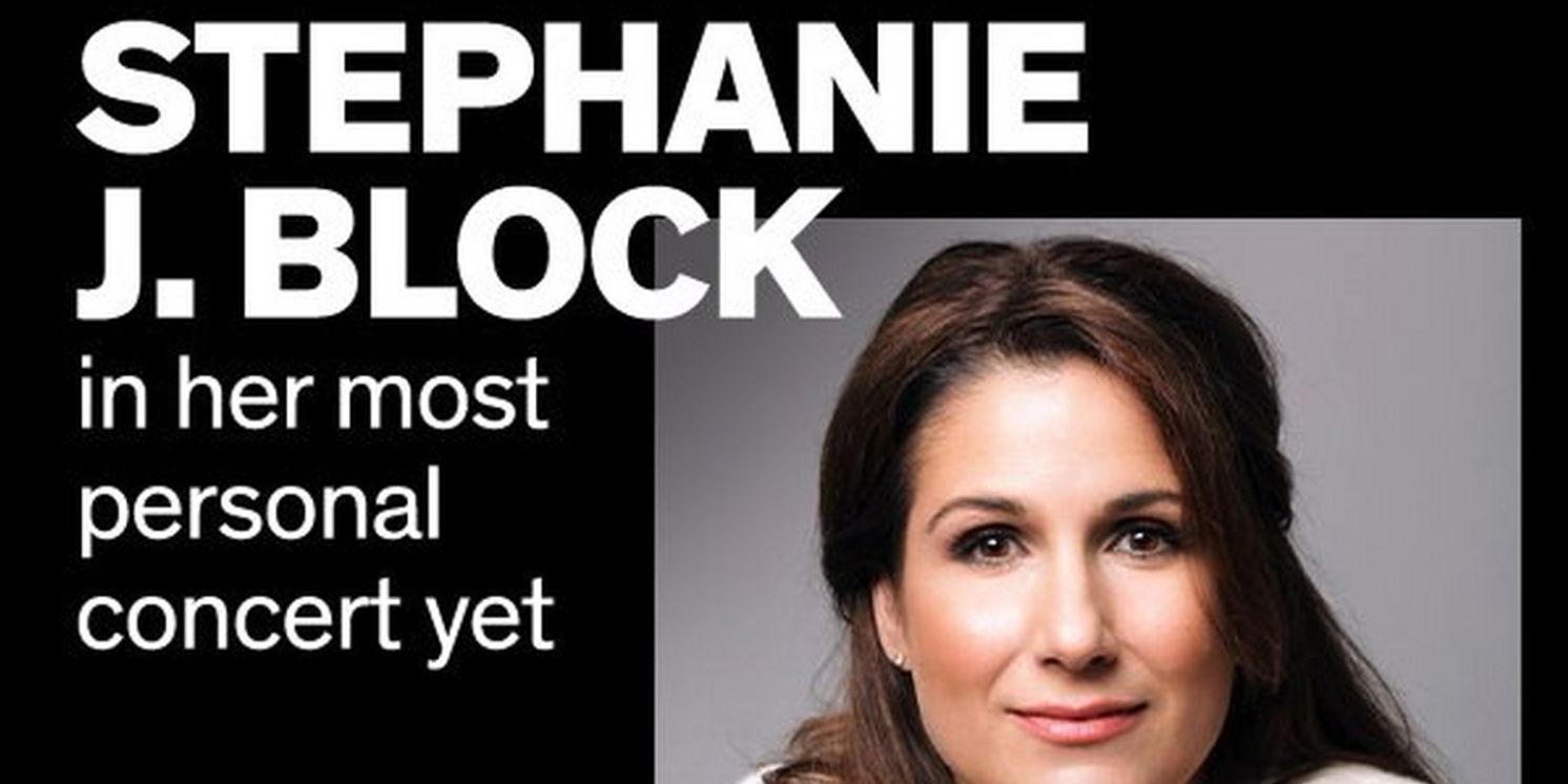 Spotlight: Stephanie J. Block in an All New Concert at Kaufmann Concert Hall  Image