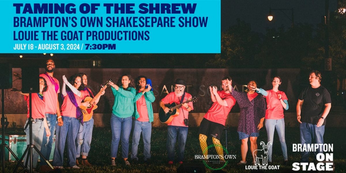 Spotlight: TAMING OF THE SHREW at Performing Arts Brampton/The Rose Theatre