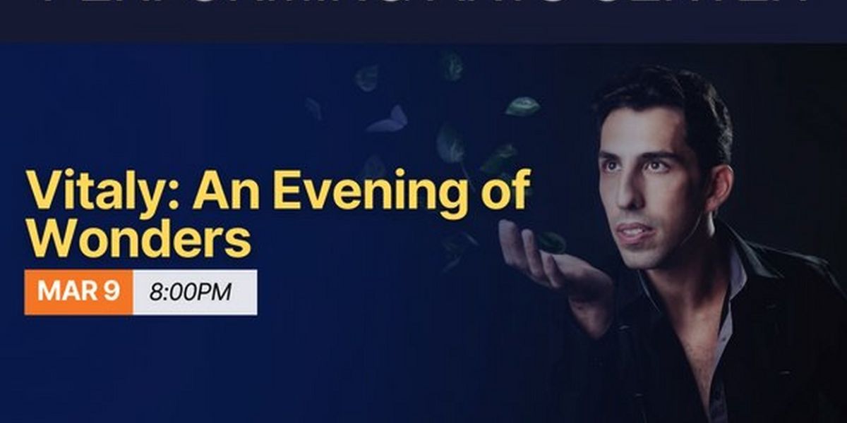 Spotlight: VITALY: AN EVENING OF WONDERS at SOPAC