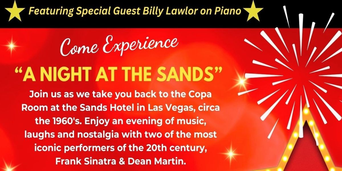 St. Catharine School PTA Hosts A Night At The Sands...Starring Frank Sinatra & Dean Martin