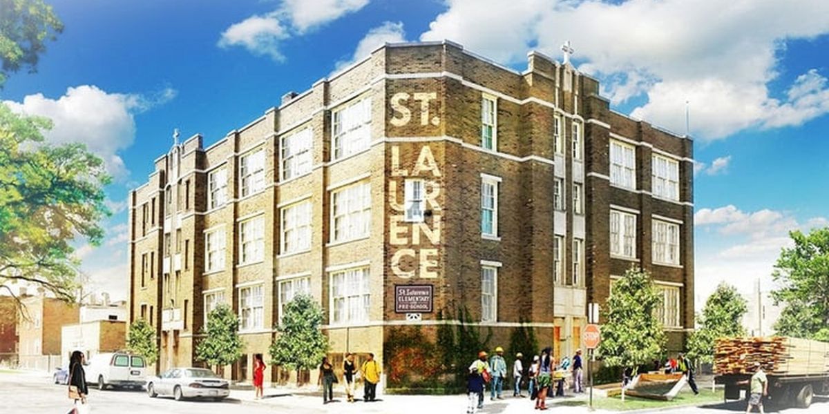 St. Laurence Elementary School Will Be Transformed into New 40,000-Square-Foot Arts Hub on Chicago's South Side
