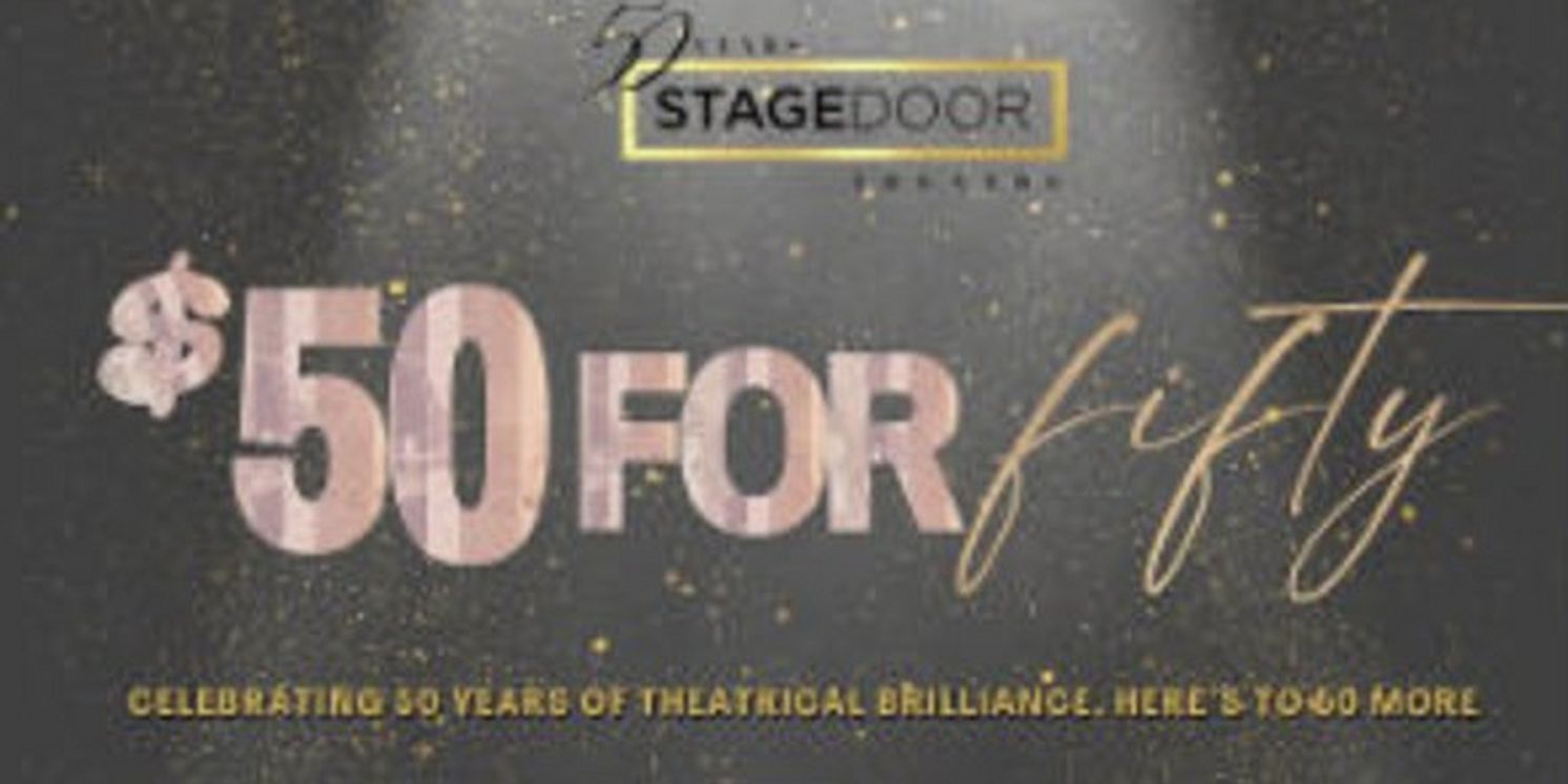 Stage Door Theatre Launches $50 for 50 Fundraiser  Image
