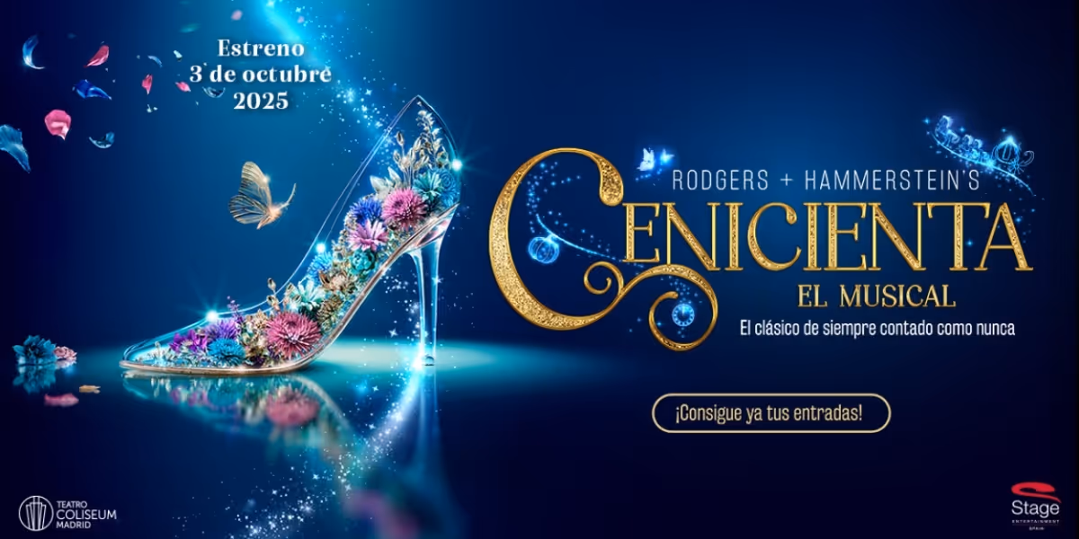 Stage Entertainment España estrenará CENICIENTA en el Coliseum de Madrid el 3 de octubre