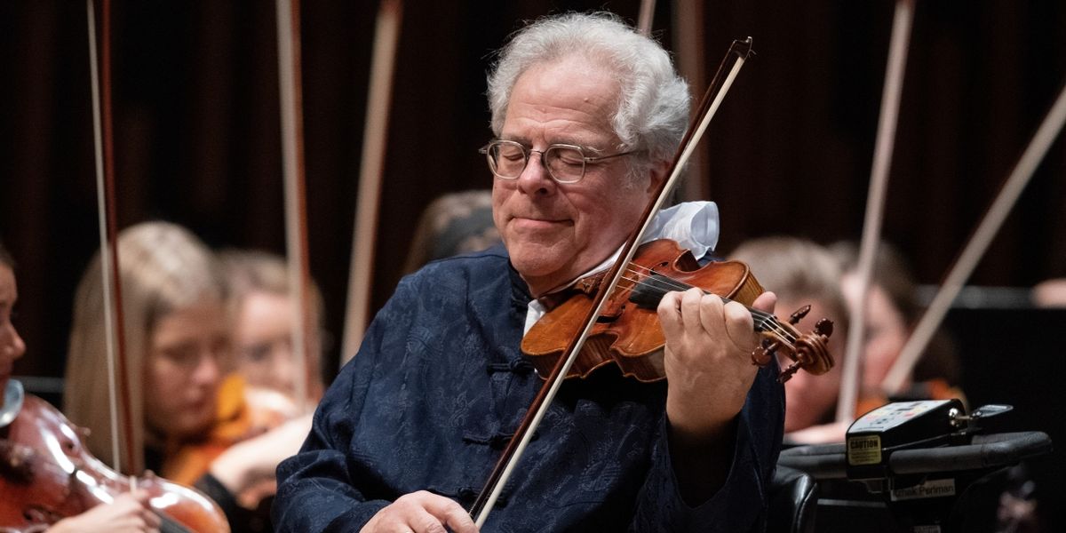 State Theatre New Jersey Presents Itzhak Perlman In Recital, February 24