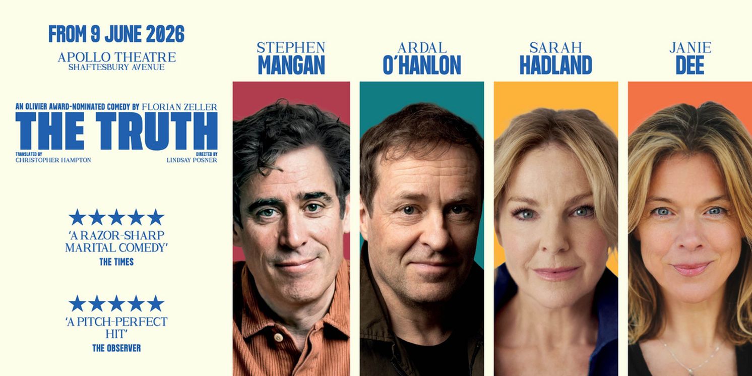 Stephen Mangan, Ardal O’Hanlon, Sarah Hadland, and Janie Dee Will Lead THE TRUTH  Image