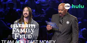 Steve Aoki and Sasha Aoki Tackle Fast Money on CELEBRITY FAMILY FEUD