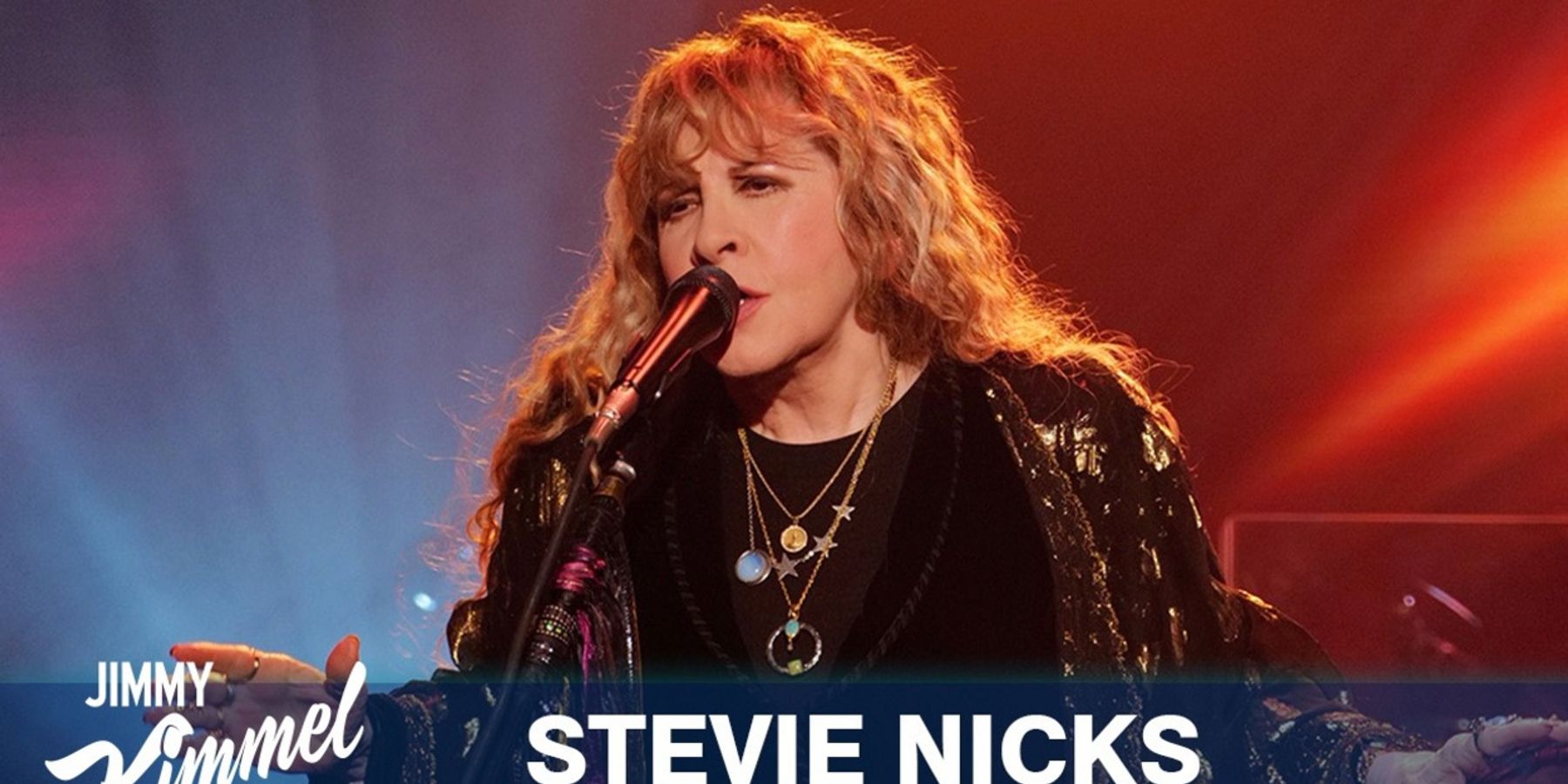 Stevie Nicks Delivers 'Stand Back' Performance on JIMMY KIMMEL LIVE