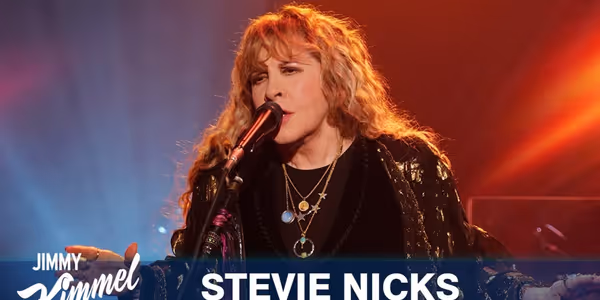 Stevie Nicks Delivers 'Stand Back' Performance on JIMMY KIMMEL LIVE