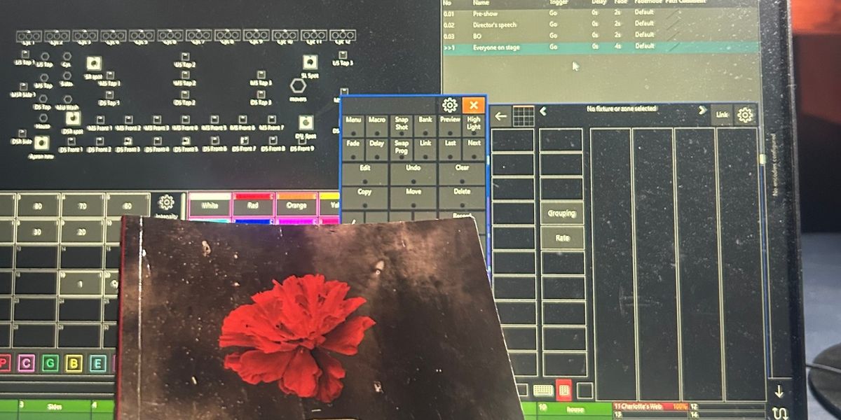 Student Blog: 12 Hours, 1 Brain Cell, Infinite Cues- Tech Week