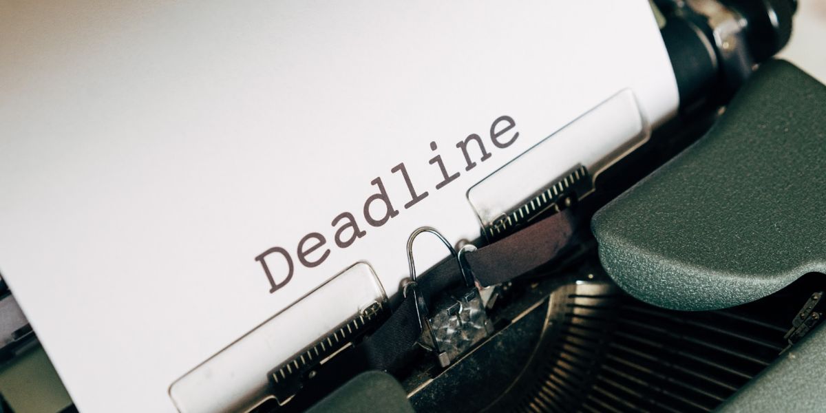 Student Blog: Deadline, the Key to Productivity