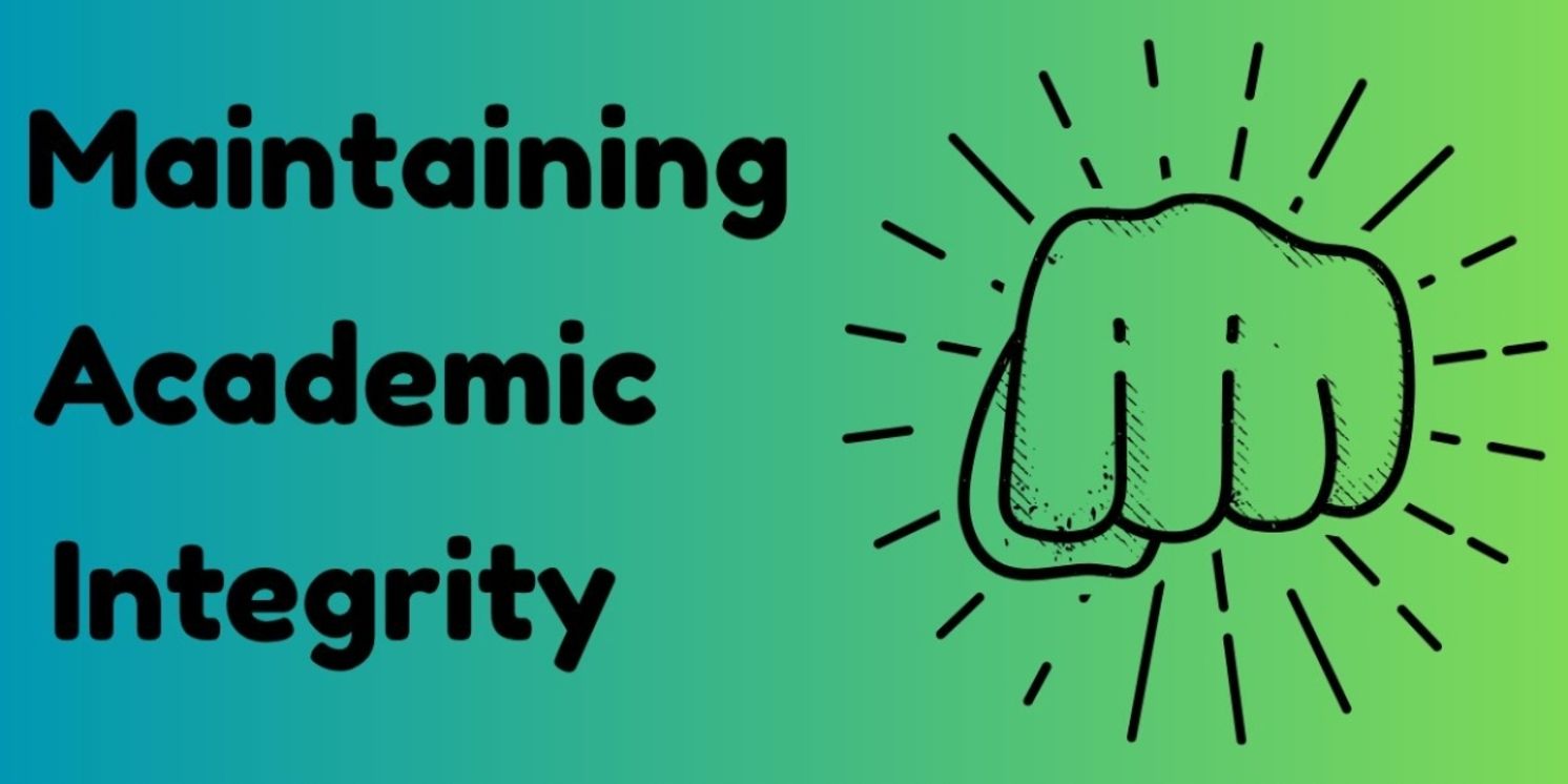 Student Blog: Maintaining Academic Integrity  Image