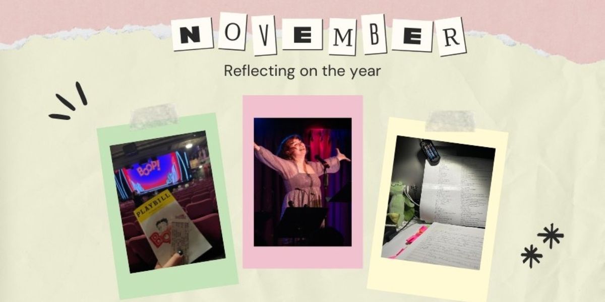 Student Blog: November's Here and Almost Gone
