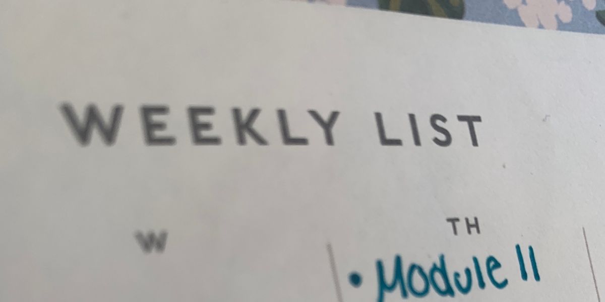 Student Blog: The Essential Tools for the Last Month of School