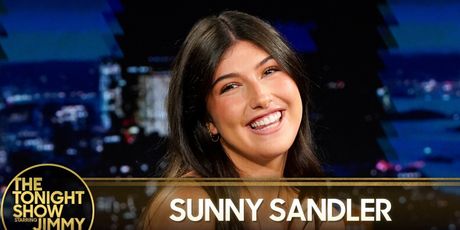 Sunny Sandler Reveals Adam Sandler's Poolside Habit, Talks Don't Say Good Luck Photo