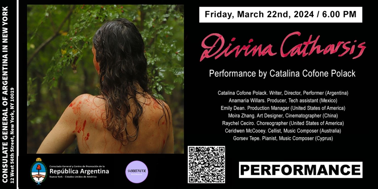 Surrender ArtHouse Presents Divina Catharsis At The Argentinian Embassy  Image