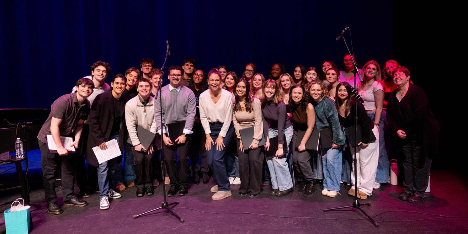 Emerson College Students Perform With Sutton Foster At Emerson Colonial Theatre  Image