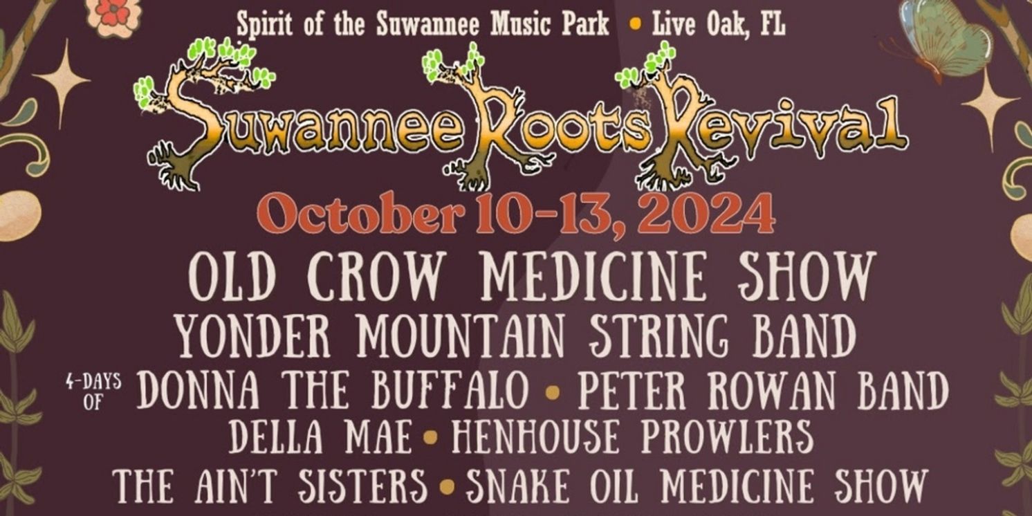 Suwannee Roots Revival Reveals Lineup: Old Crow Medicine Show, Yonder Mountain String Band and More  Image