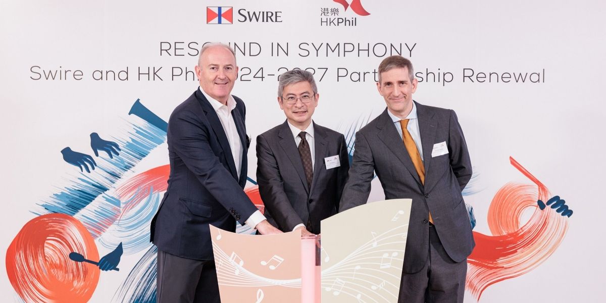 Swire Pledges HK$50m for the HK Phil in Largest Corporate Sponsorship Donation in Orchestra's History