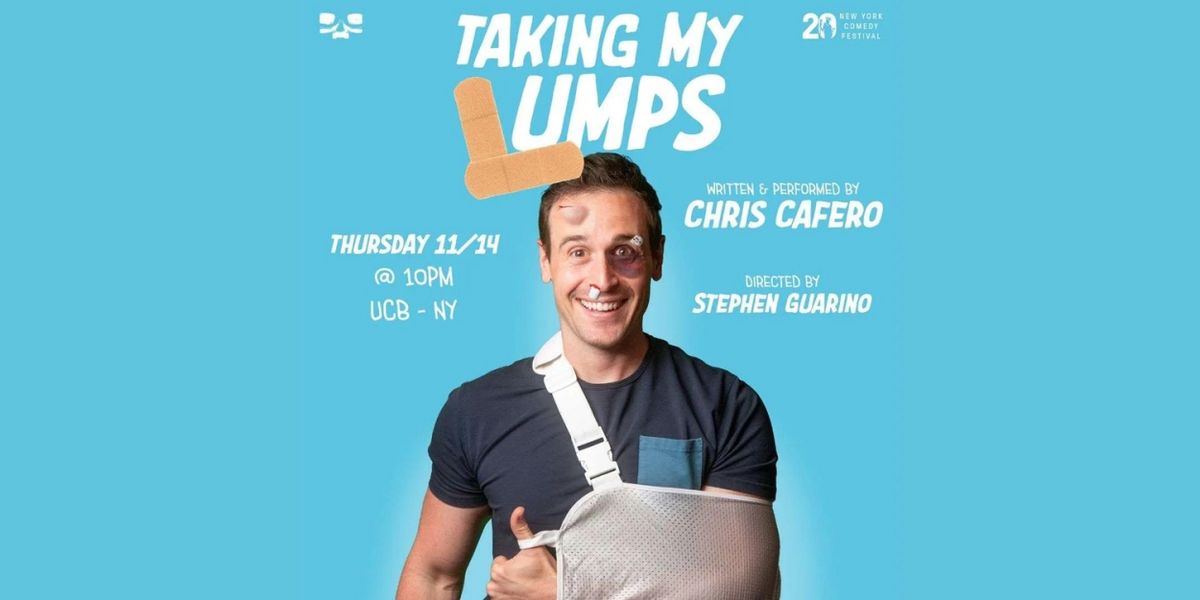 Chris Cafero's Solo Comedy Show TAKING MY LUMPS to be Presented at Upright Citizens Brigade Theater