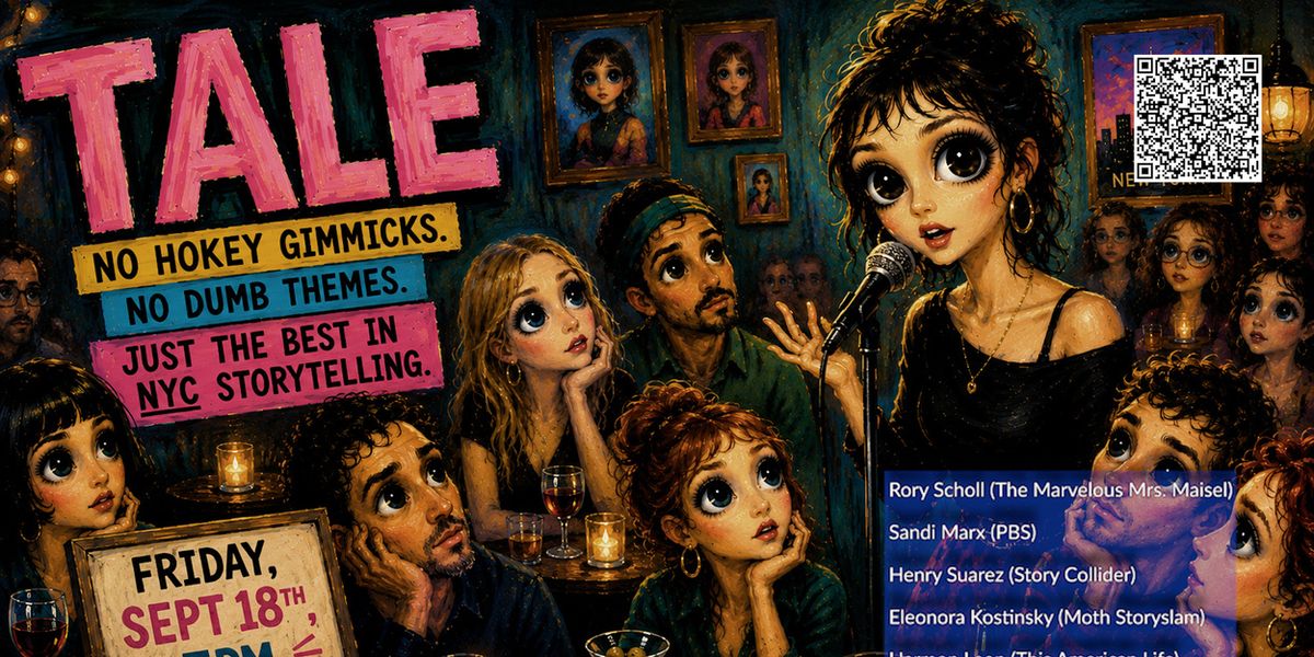 TALE: NYC's FINEST STORYTELLING Returns to Red Room Above KGB Bar