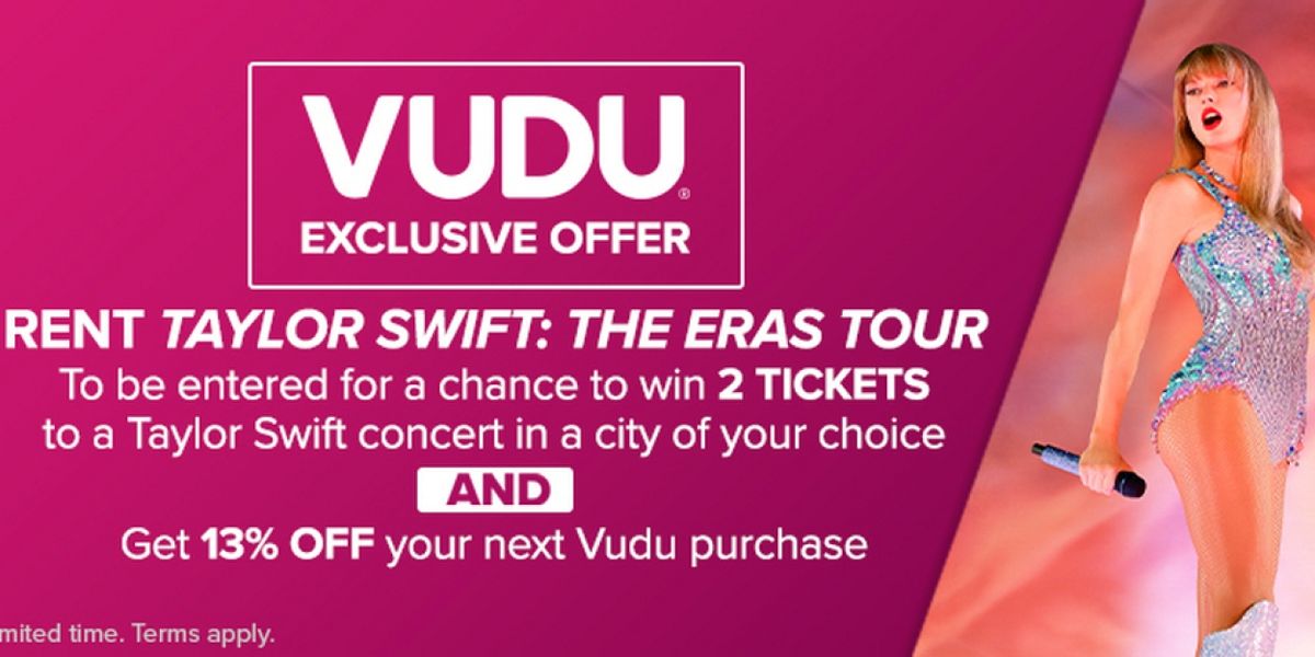 TAYLOR SWIFT: THE ERAS TOUR Now Available on Vudu