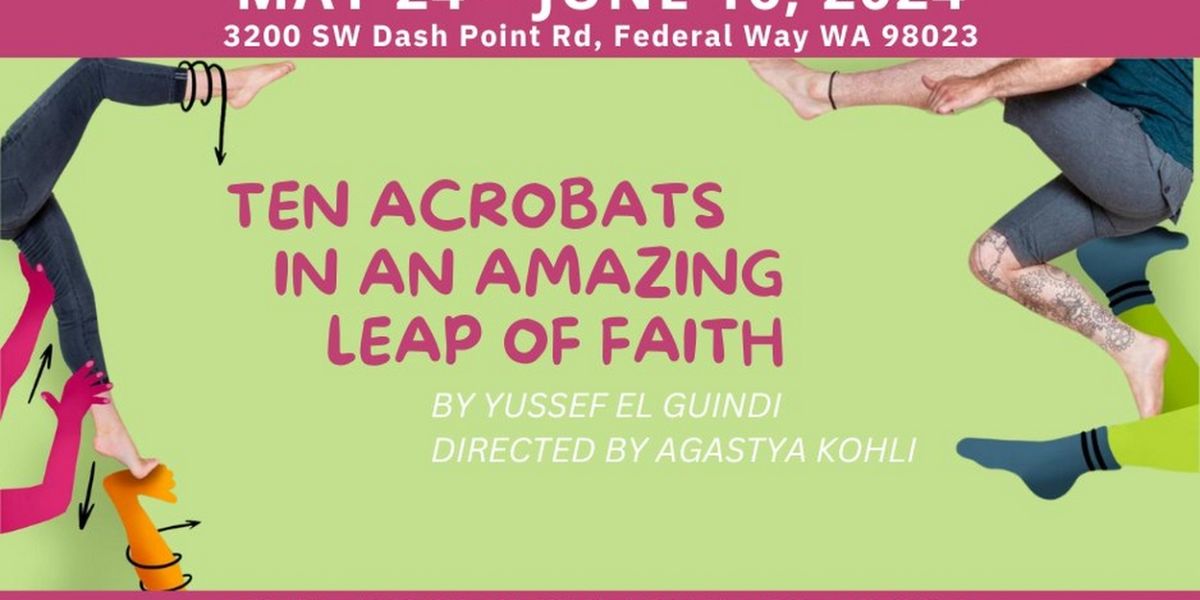 TEN ACROBATS IN AN AMAZING LEAP OF FAITH Comes to Centerstage Theatre in May